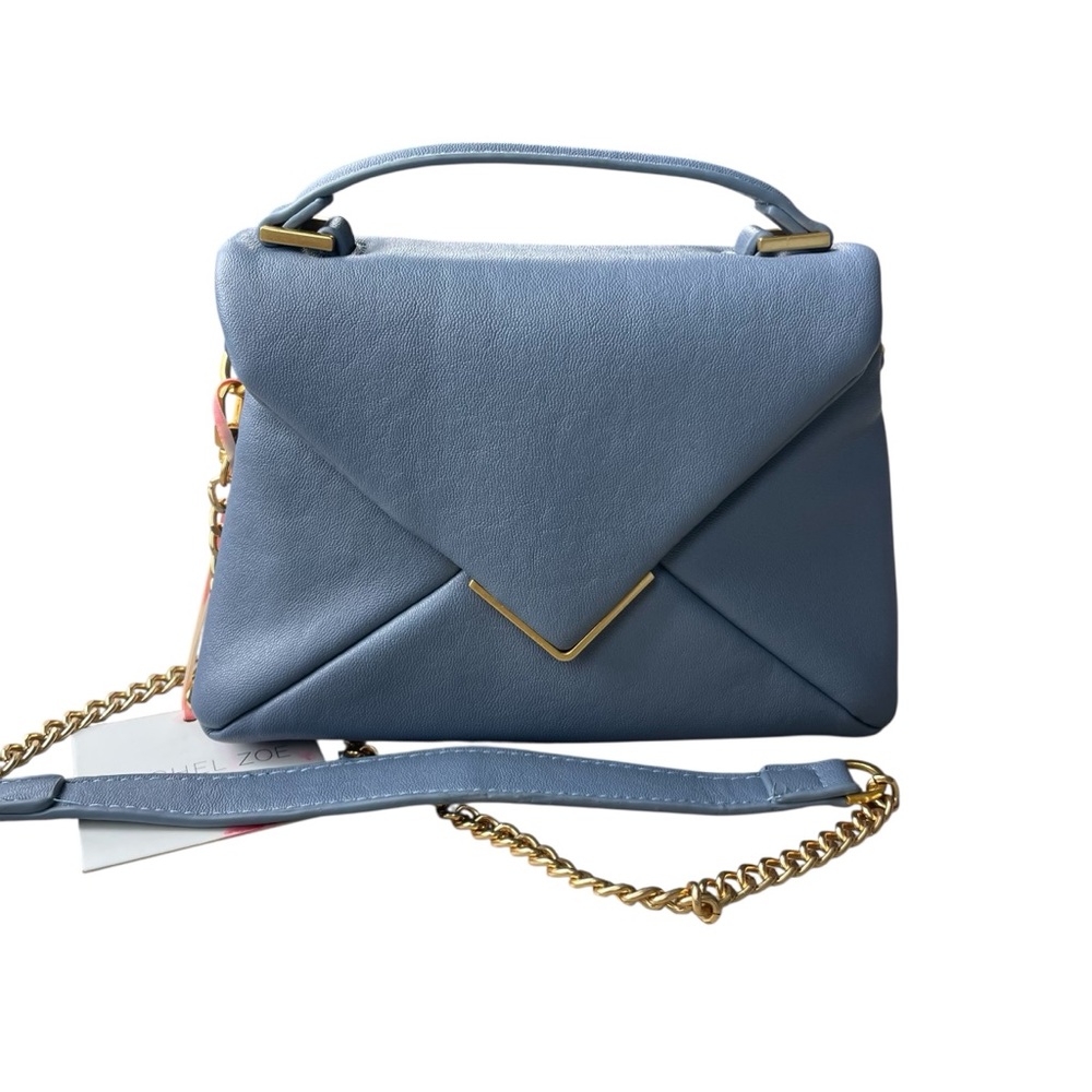 Rachel Zoe Cross Body Envelope Bag Light Blue